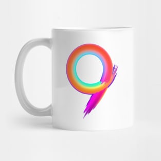 Brushed 9 Mug